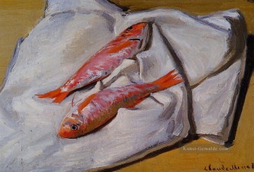  ben - Stillleben Barben Claude Monet